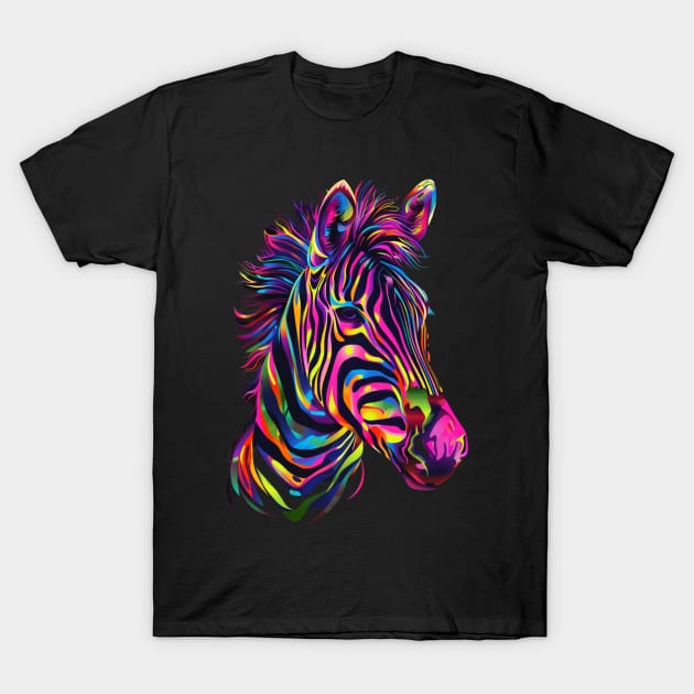 Zebra Poaching Consequences T-Shirt by Maja Wronska